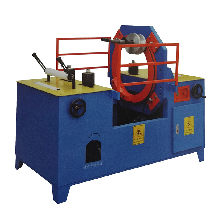 Left feed profile wrapping machine